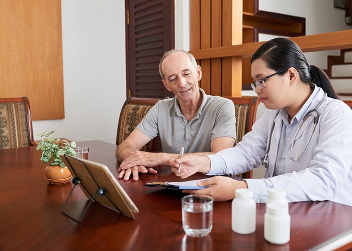 Im Gespr&auml;ch mit einer Fachperson
